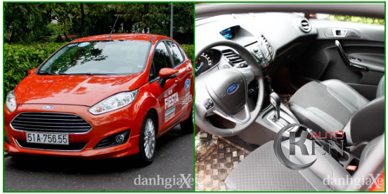 Khoang lái Ford Fiesta thiếu một phụ kiện cần thiết là hộp tỳ tay